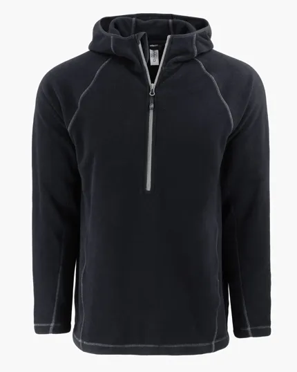 Clique Powder Recycled Fleece Men's Quarter Zip Jacket — view 4