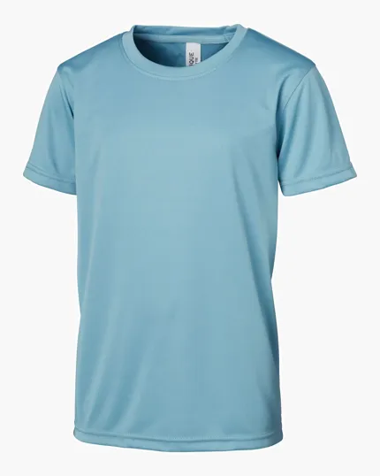 Clique Spin Solution-dyed Performance Jersey Youth Short Sleeve Tee — view 2