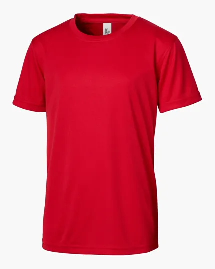 Clique Spin Solution-dyed Performance Jersey Youth Short Sleeve Tee — view 6