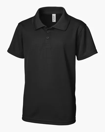 Clique Spin Solution-Dyed Performance Pique Youth Polo
