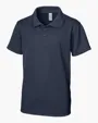 Clique Spin Solution-Dyed Performance Pique Youth Polo — view 3