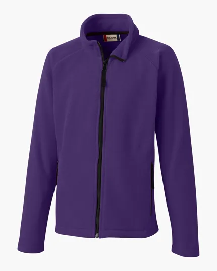 Clique Summit Performance Fleece Youth Full Zip Jacket — view 3