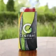 Full Color 12 oz. Slim Fit Scuba Can Cooler — view 2