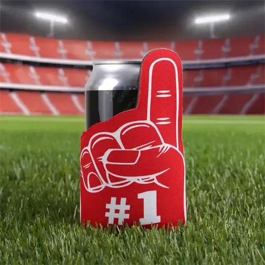 American Made Foam Finger Can Cooler — view 2