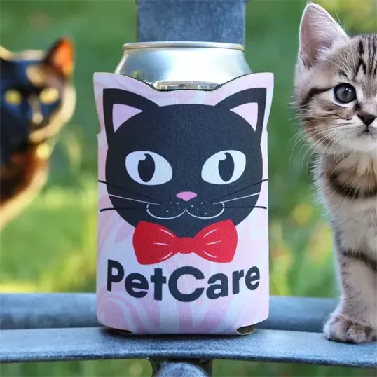 American Made Pointy Ears Can Cooler — view 4