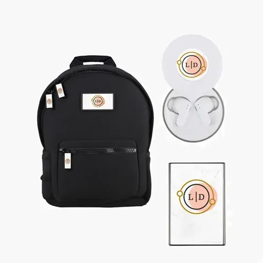 Trendsetter Kit with OrigAudio Backpack, Power Bank, and Earbuds — view 2