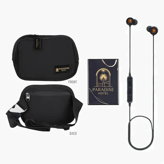 OrigAudio City Slick Kit with Crossbody Bag, Power Bank, and Earbuds — view 2