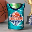 Full Color Sleeveless Jersey Can Cooler — view 2