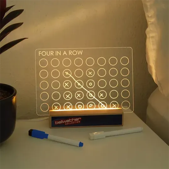 Scribbler Glow Games Desktop Light Up Game Set — view 2