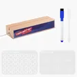 Scribbler Glow Games Desktop Light Up Game Set — view 4