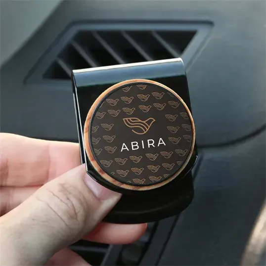 Fresh Cut Visor Air Freshener with Scented Wood Discs