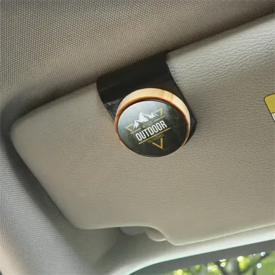 Fresh Cut Visor Air Freshener with Scented Wood Discs — view 2