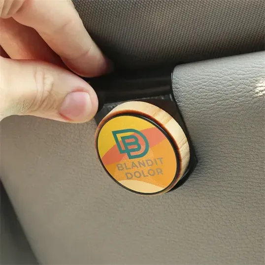 Fresh Cut Visor Air Freshener with Scented Wood Discs — view 3