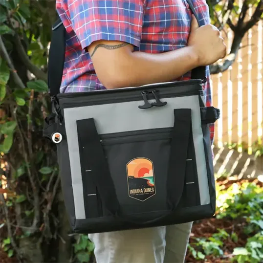 OrigAudio Glacier Peak XL 24-Can Insulated Cooler Bag — view 3