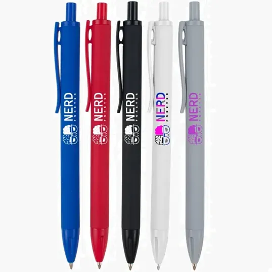 Ecopal Recycled ABS Ballpoint Pen with Soft-Touch Barrel
