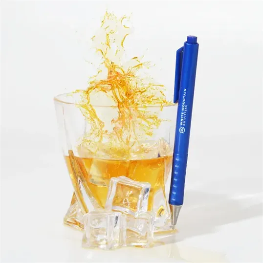 Hub Pen Swizzle Holographic Grip Ballpoint Pen — view 2