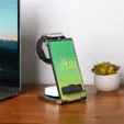 HPG Gold 3 Fold Wireless Charger