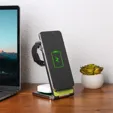 HPG Gold 3 Fold Wireless Charger — view 3