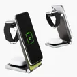 HPG Gold 3 Fold Wireless Charger — view 2