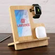 OrigAudio Chargecuterie 3-in-1 Charging Stand — view 2