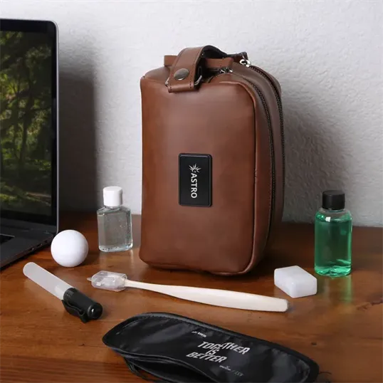 OrigAudio Del Mar Leather Dopp Kit — view 6