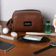 OrigAudio Del Mar Leather Dopp Kit