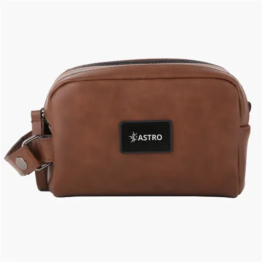 OrigAudio Del Mar Leather Dopp Kit — view 4