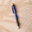 Hub Pen Bengal Ballpoint Pen with Leopard Print Grip