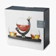 Viski Globe Decanter & Whiskey Tumblers Set — view 4