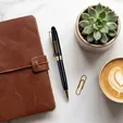 Knight Solid Twist-Action Ballpoint Pen — view 2