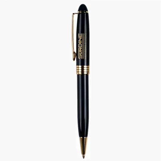 Knight Solid Twist-Action Ballpoint Pen — view 5