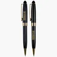 Knight Solid Twist-Action Ballpoint Pen — view 3