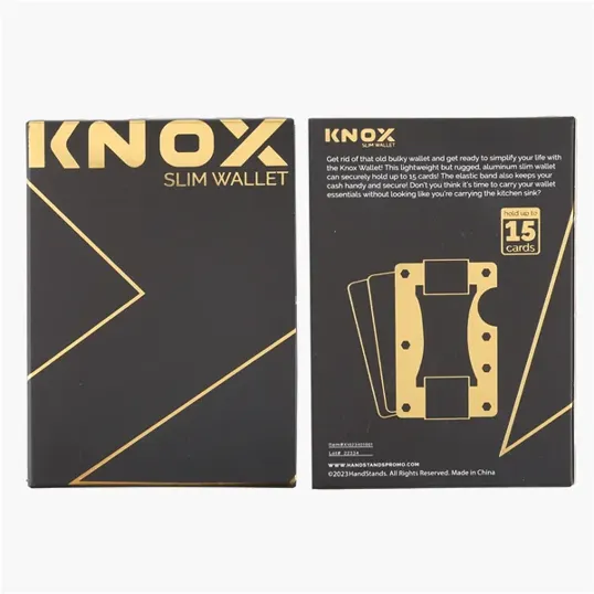 Knox Slim Aluminum Wallet