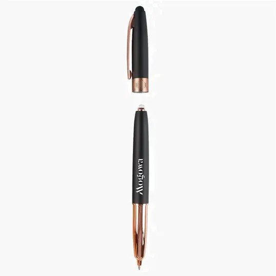 Hub Pen Rosa Triple Function Pen with Stylus and Light — view 4