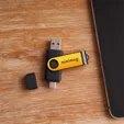 Dual Drive Flash Drive, 32G USB-C and USB-A — view 3