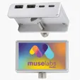 Hang4 USB Hub with Clip-On Desk Mount