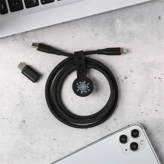 Shapetech Silicord USB-C to Lightning Cable, 3 ft — view 3