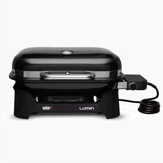 Weber Lumin 2000 Electric Grill, Black