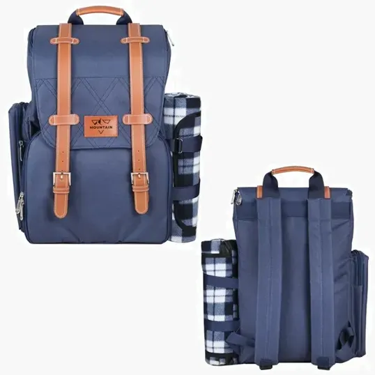 OrigAudio Dolores Park Pack Picnic Backpack For Two — view 6