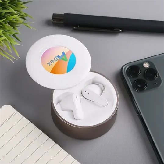 OrigAudio Chromeo Wireless Earbuds with Charger — view 14