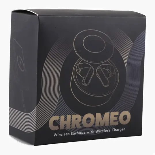 OrigAudio Chromeo Wireless Earbuds with Charger — view 4