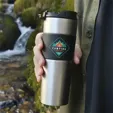 OrigAudio French Presso Stainless Coffee Tumbler — view 2