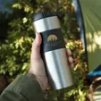 OrigAudio French Presso Stainless Coffee Tumbler — view 3