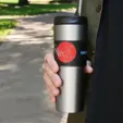 OrigAudio French Presso Stainless Coffee Tumbler — view 5