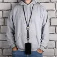 Hang Around Charging Cable Lanyard with Phone Holder