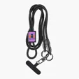 Hang Around Charging Cable Lanyard with Phone Holder — view 6