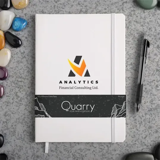 Quarry Stone Paper™ Notebook, 6" x 8.5" — view 4