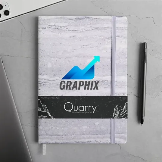 Quarry Stone Paper™ Notebook, 6" x 8.5" — view 8