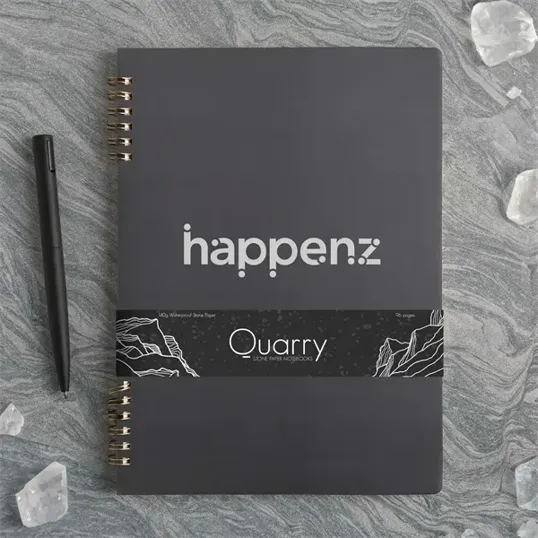 Quarry Stone Paper™ Ring Bound Notebook — view 4