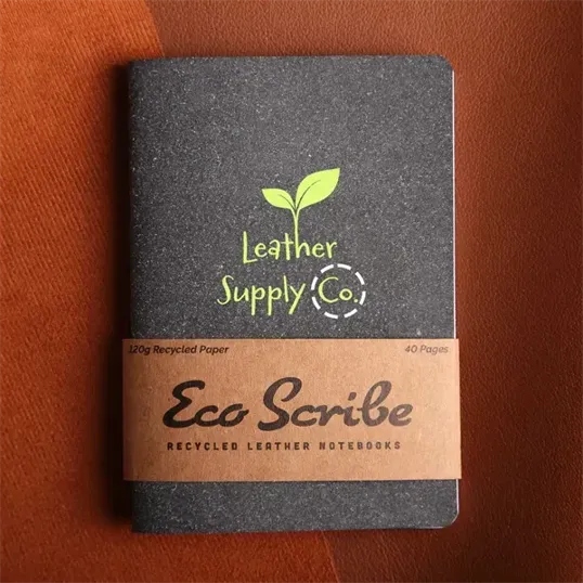 EcoScribe™ Pocket Notebook, Recycled Leather — view 7